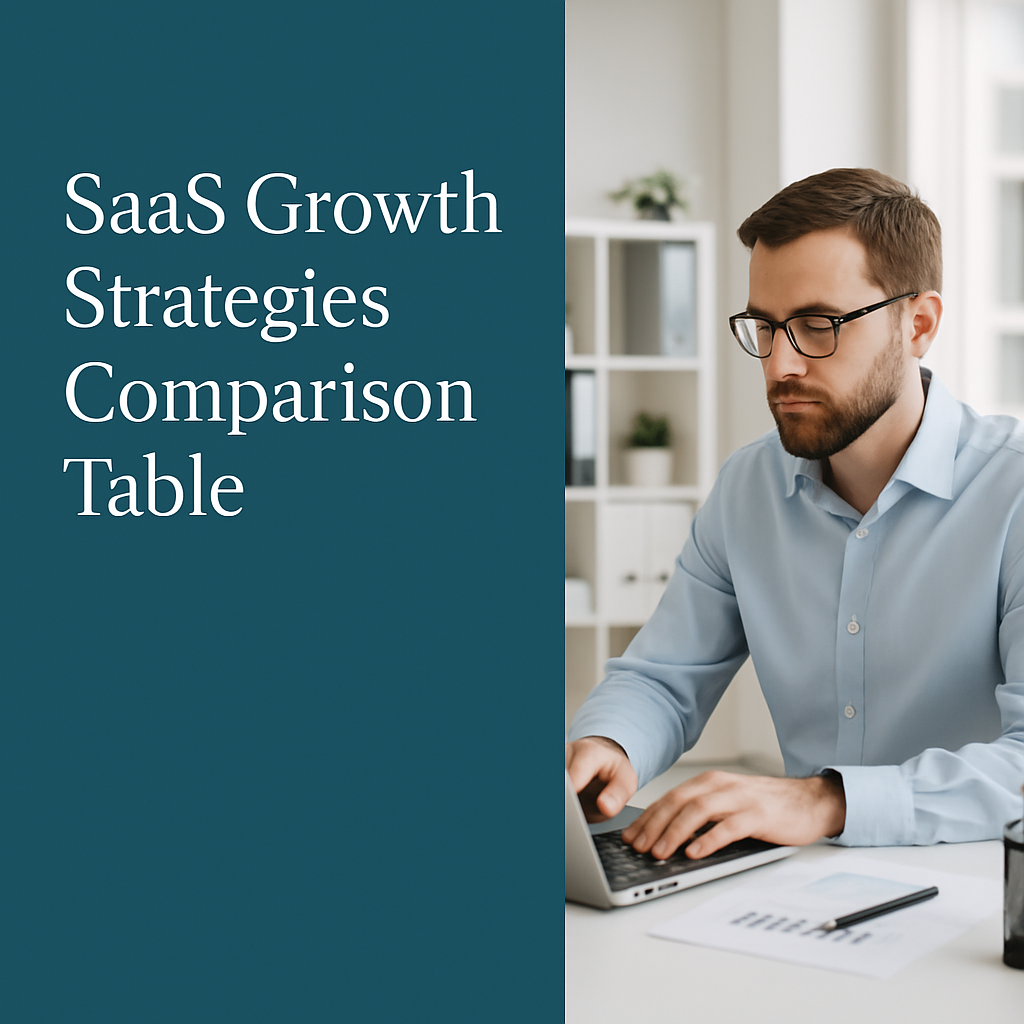 SaaS Growth Strategies Comparison Table