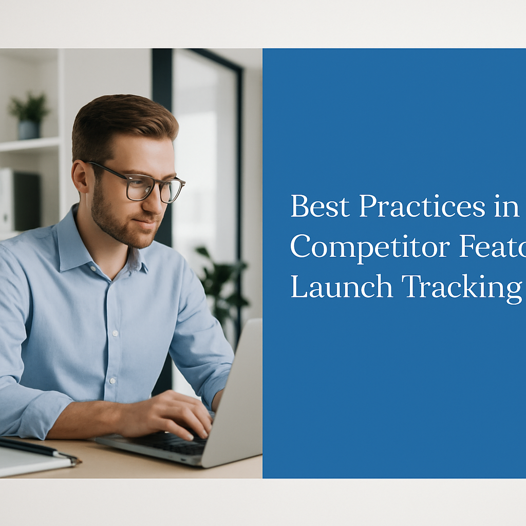 Best Practices in Competitor Feature Launch Tracking