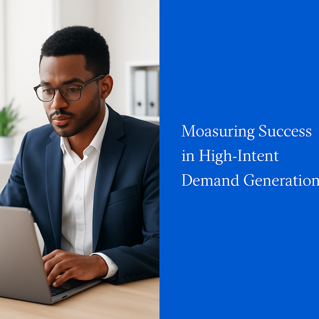 Measuring Success in High-Intent Demand Generation