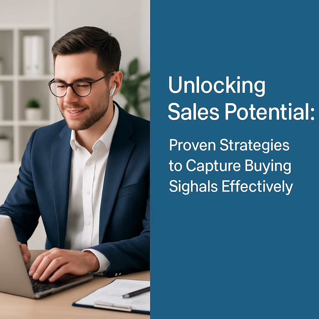 Unlocking Sales Potential: Proven Strategies to Capture Buying Signals Effectively