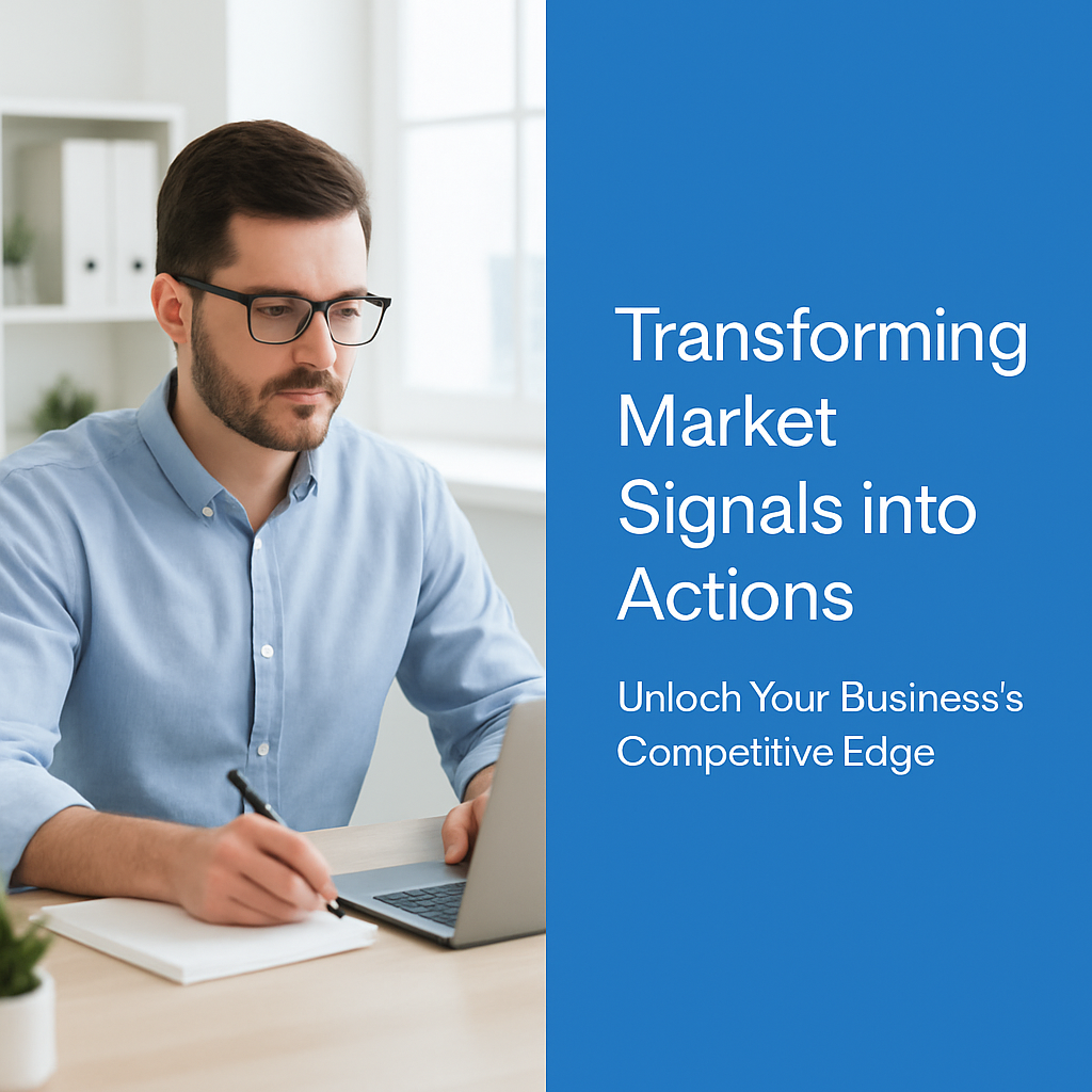 Transforming Market Signals into Actions: Unlock Your Business's Competitive Edge