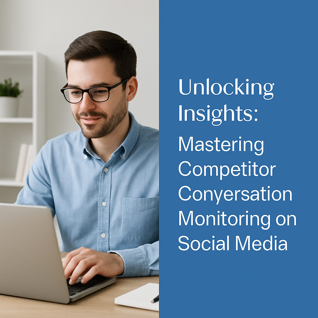 Unlocking Insights: Mastering Competitor Conversation Monitoring on Social Media